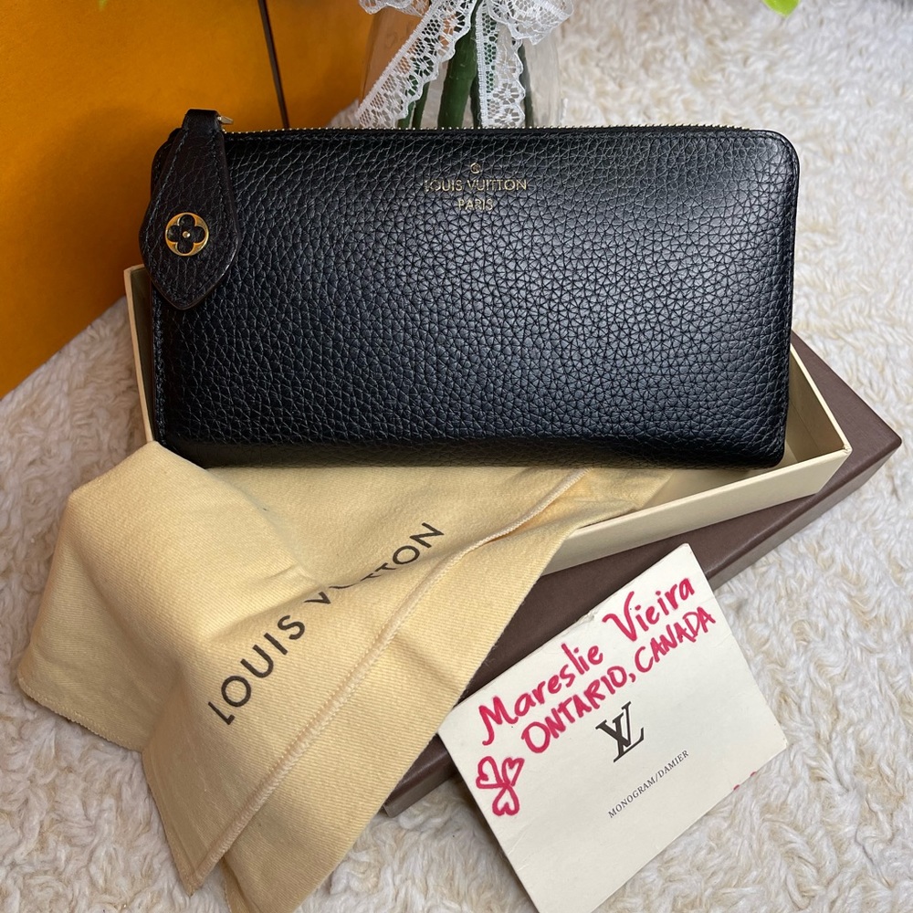 Taullion Leather Portefeuille Comet Zip Long Wallet